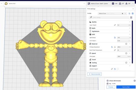 Bobby MONSTER / / PRINT-IN-PLACE WITHOUT SUPPORT