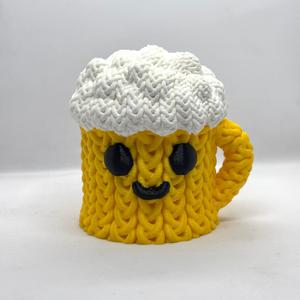 Knitted Beer Mug