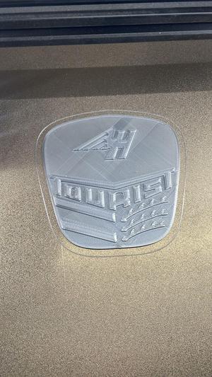 Heinkel Tourist scooter logo original size self-drawn