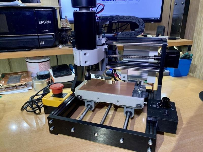 Mounting Motor kit 500W on CNC 1610
