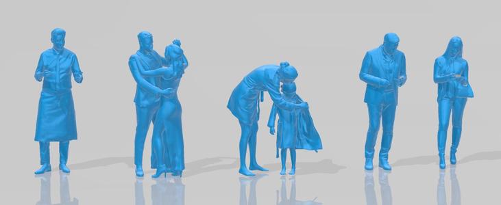 STANDING FIGURES PACK 1 6