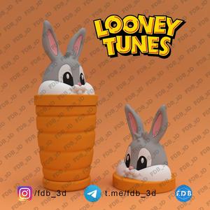 BUGS BUNNY / LOONEY TUNES MILKSHAKE CUP