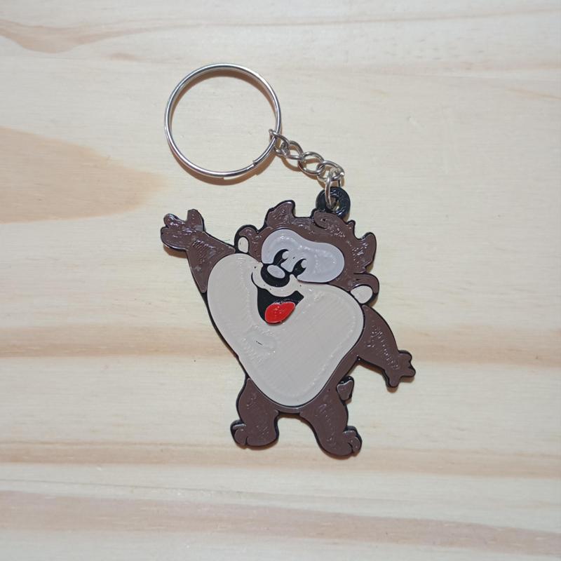 Tasmania Baby Keychain - Looney Tunes - 5 Colors