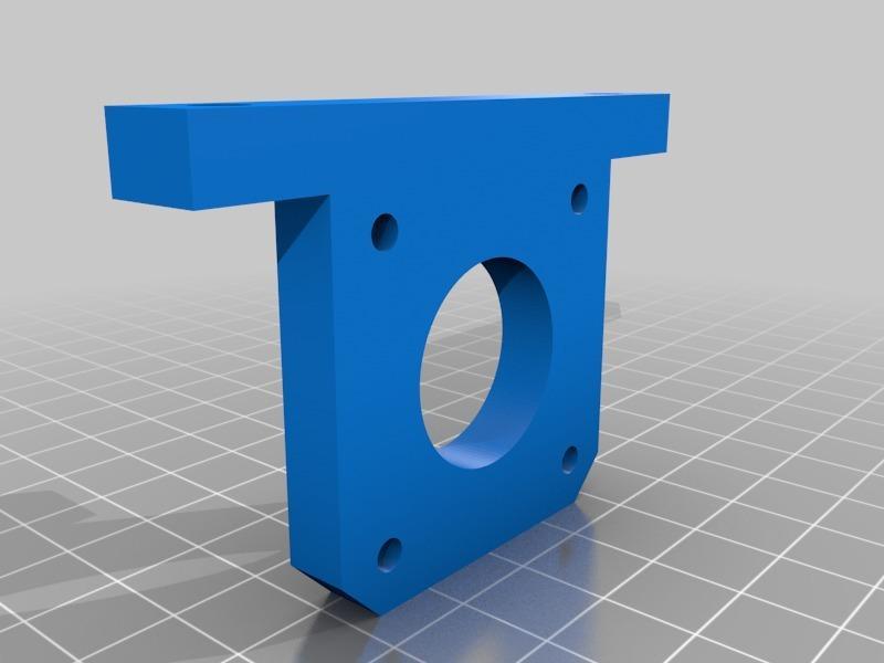 Stepper motor X axis mount 