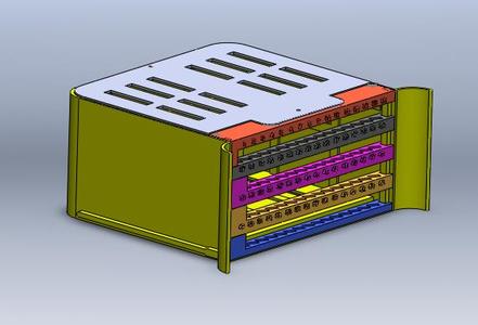 Optical cassette 1x64