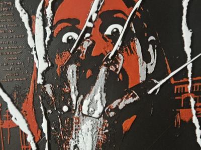 3D Nightmare on elm street 1984 Hueforge poster