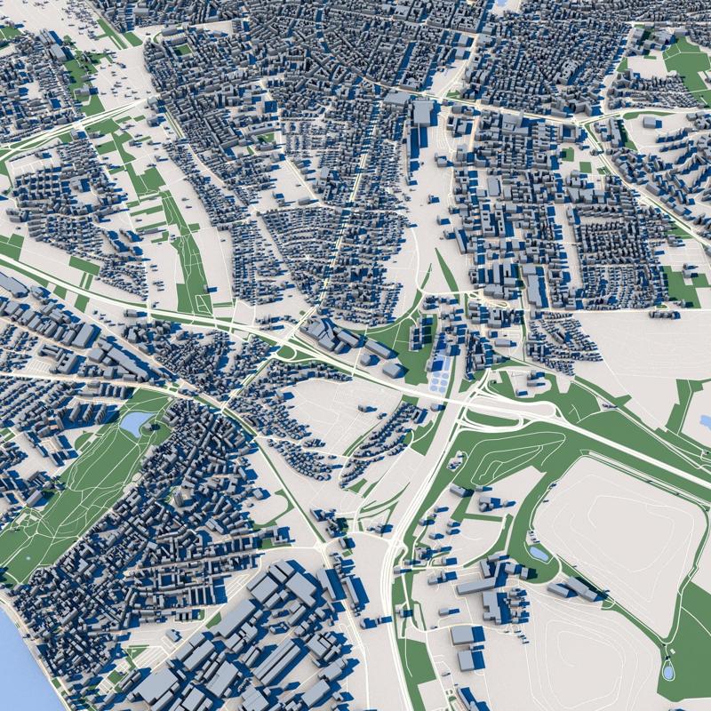 Cityscape Wiesbaden Germany