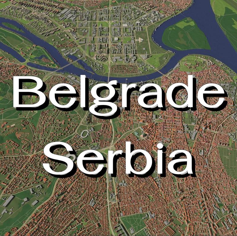 Belgrade Serbia - city and urban