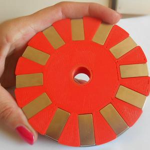 Rotor 3-phase electric generator.