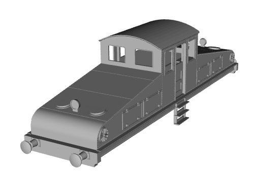 North Eastern Railway  ES1 BO-BO electric loco 1/32 scale