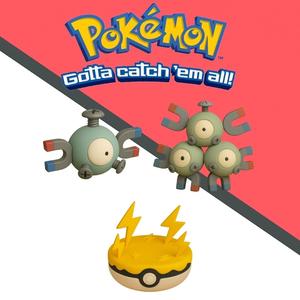 Pokemon Magnemite evolution pack x 3 units