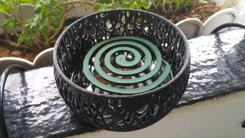 Voronoi Mosquito Coil Holder