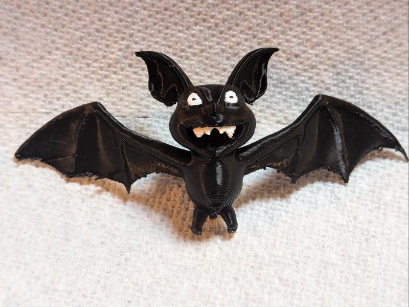 Cute Happy Vampire Bat
