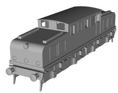 North Eastern Railway EB1 BO-BO electric locos 1/87 scale