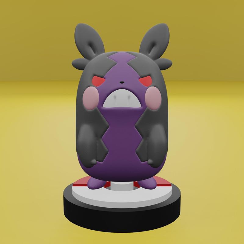 Pokemon No. 877 Morpeko (Hangry Mode)