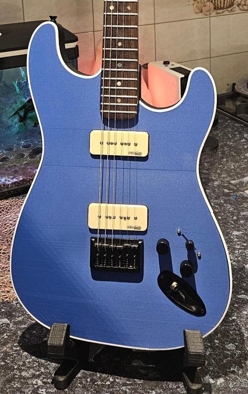 Electric Guitar Strat with P90s