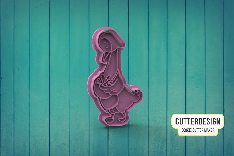 Duck Cookie Cutter M4