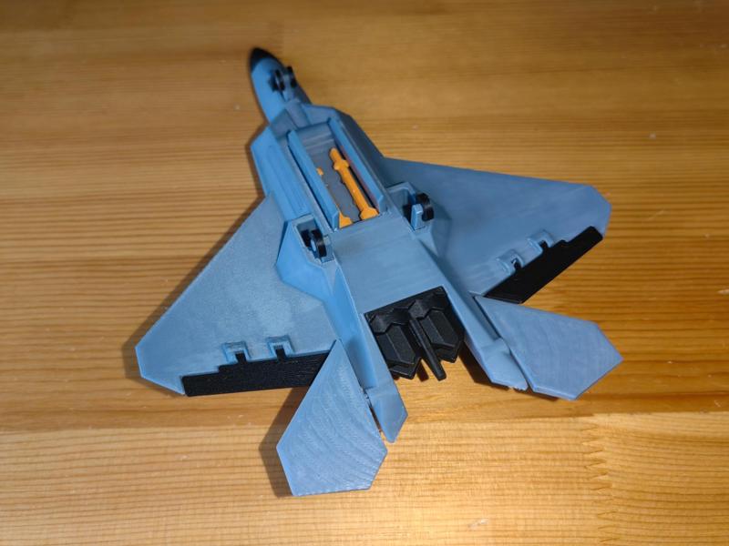 F22-Assembly Version-Fully Articulated