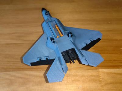 F22-Assembly Version-Fully Articulated