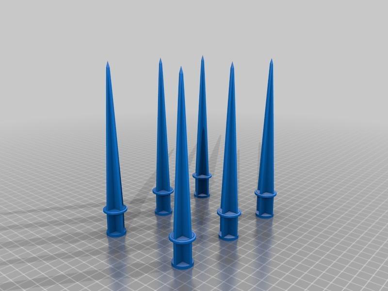 11/16" Solar Lawn Light Replacement Steaks