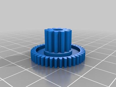 Parametric Concentric Gear (Customizable)