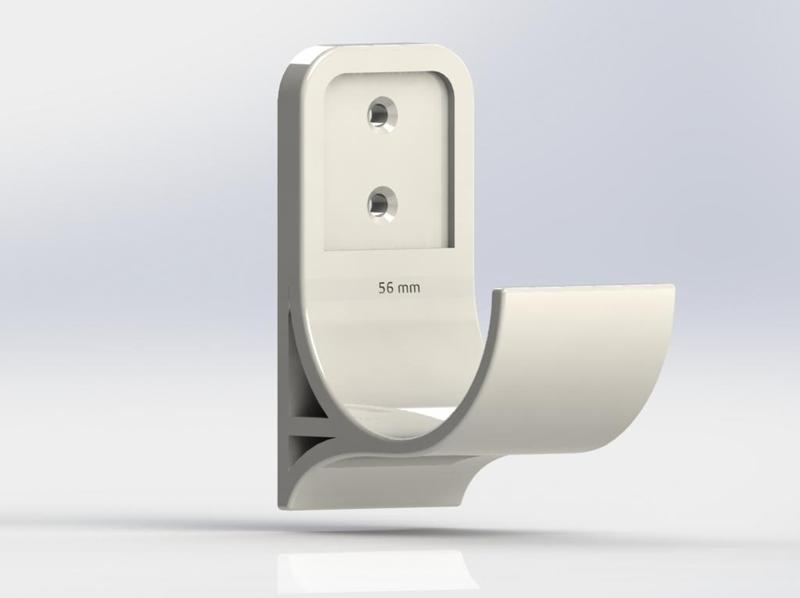 Skateboard 56mm wheel Wall mount