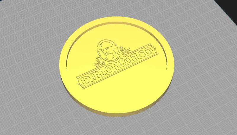 Diplomatico Rum coaster