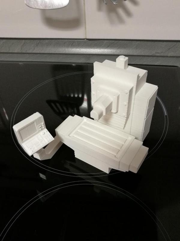 Fresadora, milling CNC