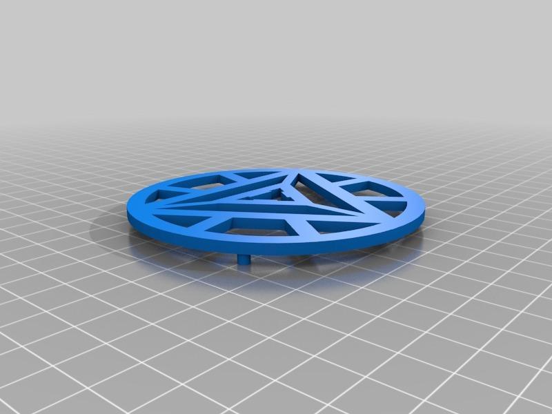 Reator Arc Iron Man - Arc Reactor - Marlon Nardi