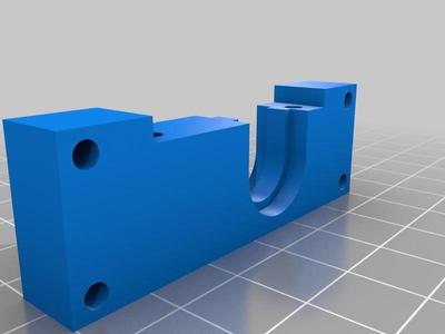 Flexion extruder e3d mounting bracket