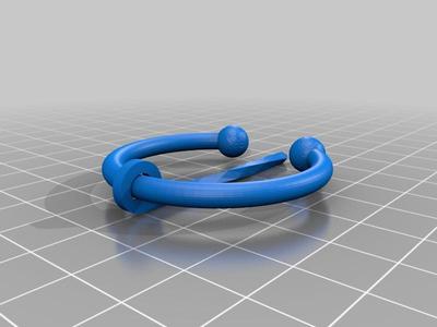 Fibula bracelet simple