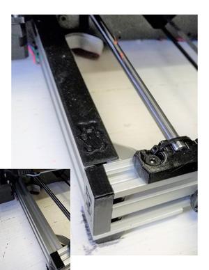 Prusa Bear rail caps
