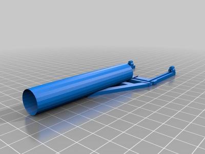 Dowel holder for mouse trap car