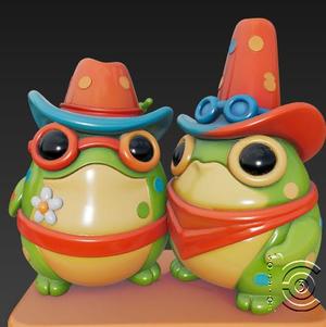 Cowboy Froggies - The Cutest Outlaws
