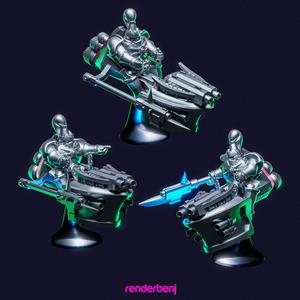 JET BIKES OF THE GALACTIC ORDER
