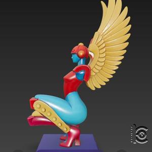 Cyber-Sphinx - 3D Model for Printing