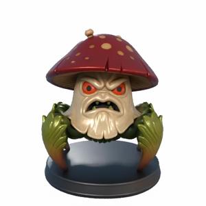 Evil Warrior Mushroom - 3D Printable Miniature