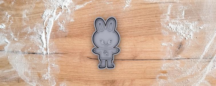 Leebit cookie cutter from Skzoo