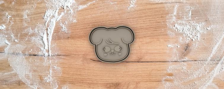 PuppyM cookie cutter from Skzoo