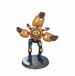 HappyCore Unit - 3D Printable Smiley-Faced Robot Flower