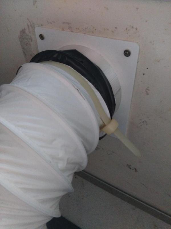 Adapter for extract air pipe
