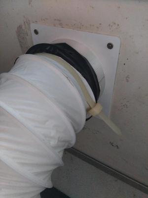 Adapter for extract air pipe