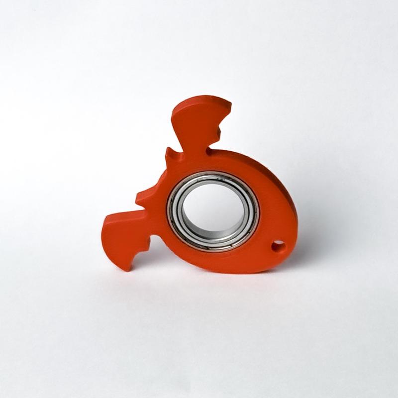 Cute Bat Keychain Spinner