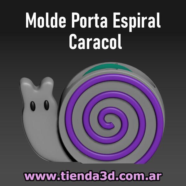 Snail Spiral Holder Mold