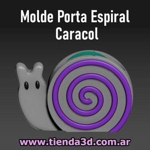 Snail Spiral Holder Mold