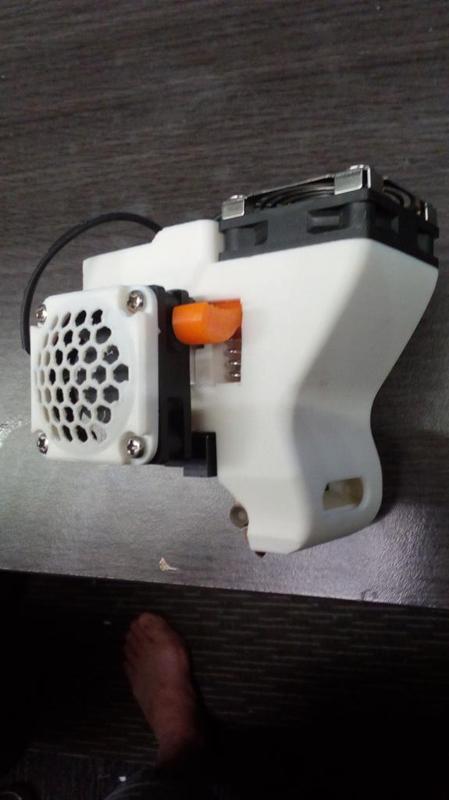 Upbox+ extruder mod for TPU UPBOX / Afinia H800
