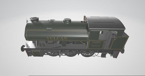Steam locomotive vulcan