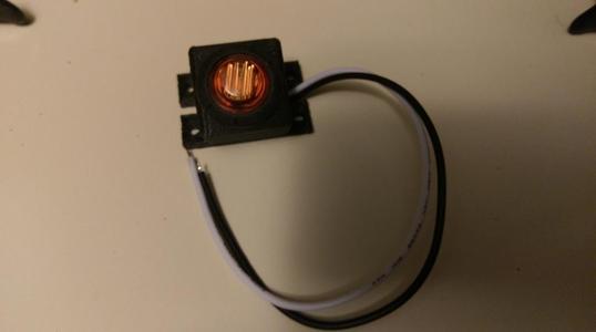 19mm - 3/4" Push In Marker Light Mount
