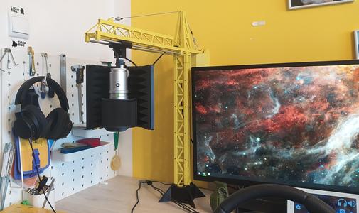 Tower Crane Microphone Boom Arm