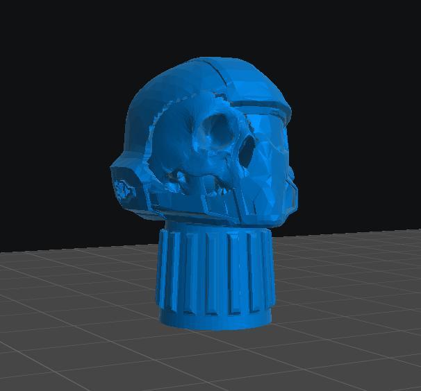 HELLDIVER SKULL - ARMY PAINTER 1.0 & 2.0 SPEED PAINT SPEEDPAINT WARPAINTS FANATIC COLOR CAP